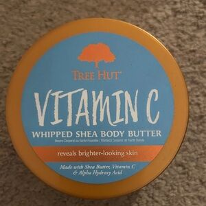 Tree Hut Vitamin C Whipped Shea Body Butter - Blue & Gold Jar